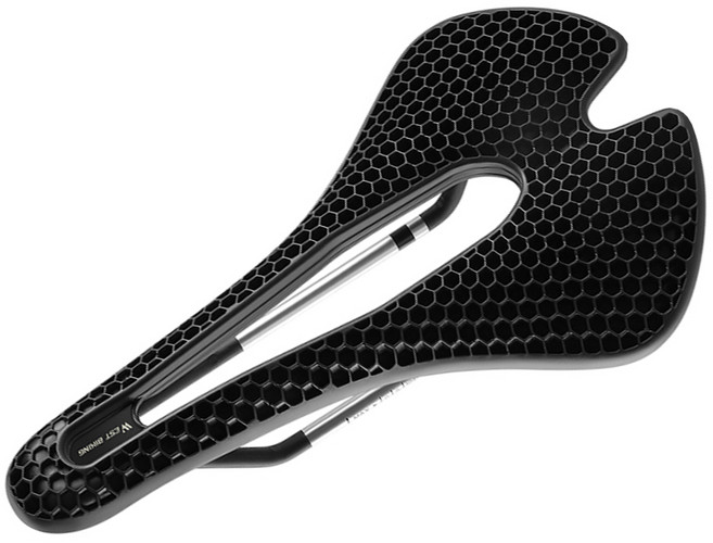 시그니처베이지 로드 MTB 자전거 안장 YPZ258, 1개, 블랙