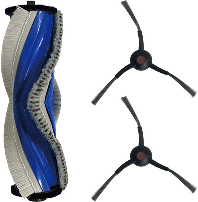 [호환] BNC INT 에코백스 T30 RPO 프로 T30S 옴니 소모품 메인 브러쉬 사이드 브러쉬 1세트, 1개, 메인브러쉬1개+사이드브러쉬2개