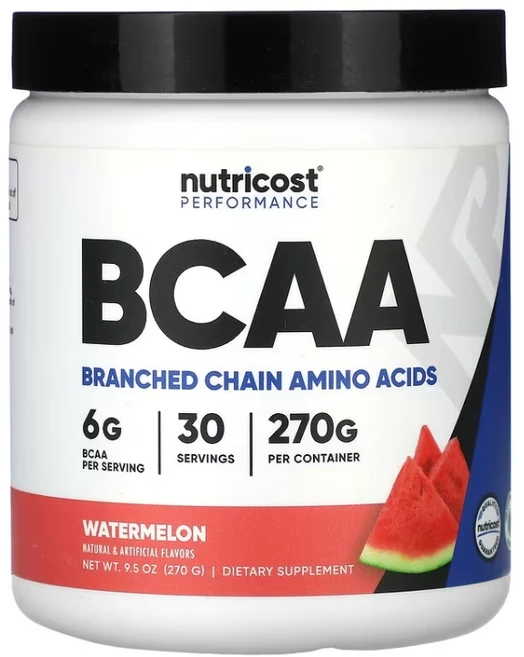 뉴트리코스트 운동능력 BCAA 수박 270g 류신 아이소류신 발린, 1개 - 쿠팡