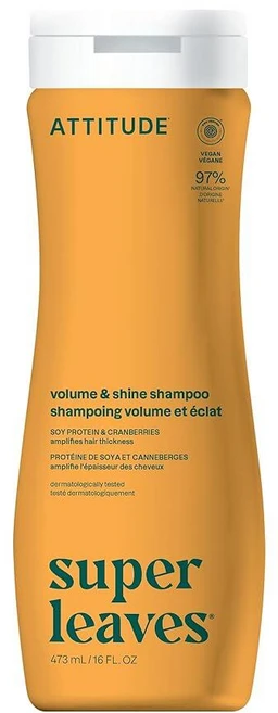 에티튜드 슈퍼 리브스 볼륨 앤 샤인 샴푸 473ml - 쿠팡