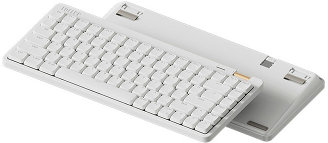 로프리 플로우 라이트 Lofree flow Lite 키보드 휴대용 사무용 84키, 오프화이트-84, 제조사축