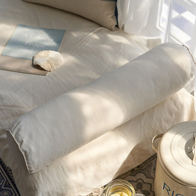 컴포트 통통 원통쿠션커버(솜포함)