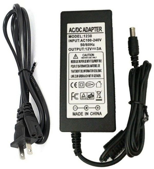 12V 3A 36W 어댑터 충전기 PX2370 p2370g XL2270 P2070G P2270G 971P P2070H XL2370 LCD 모니터 전원 공급 장치