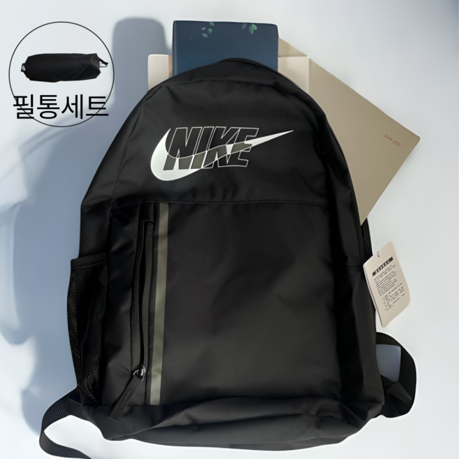 [국내매장정품]NIKE 나이키 가방 주니어 백팩+필통 키즈 어린이 초등 학생 학교 학원 책 가방 사은품 양말증정