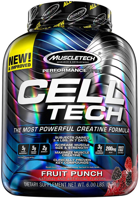 MUSCLETECH 綜合肌酸補充保健粉, 2.72kg, 1罐