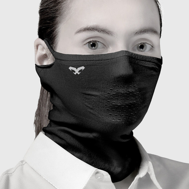 나루 여름 전용 마스크 N1, 색상:블랙, 1개