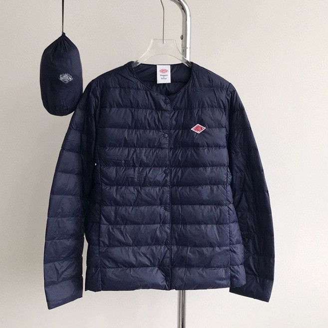 DANTON 단톤 이너다운 패딩 사이즈 매장 DTA0001 블랙, C. 진한 파란색, B. 40, 1개