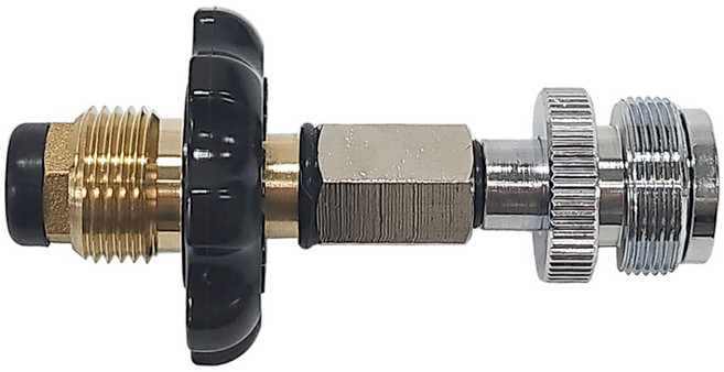 캠핑돔즈 국산 LPG to 1파운드 어댑터, LPG to 1파운드 어댑터 1개, 1개