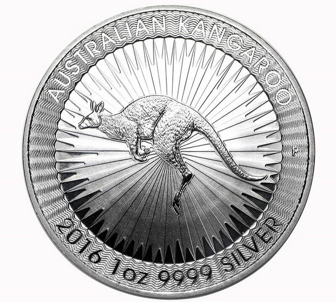 기념주화 1온스 2016년 캥거루 은화