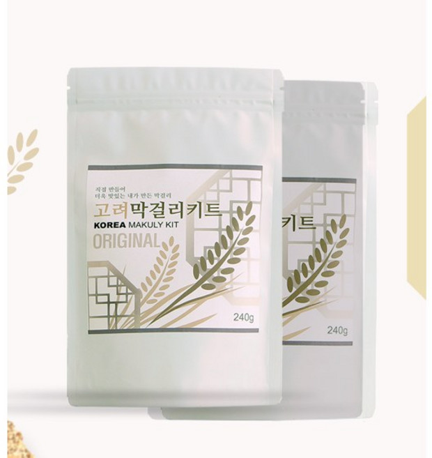 고려막걸리키트 240g, 4개