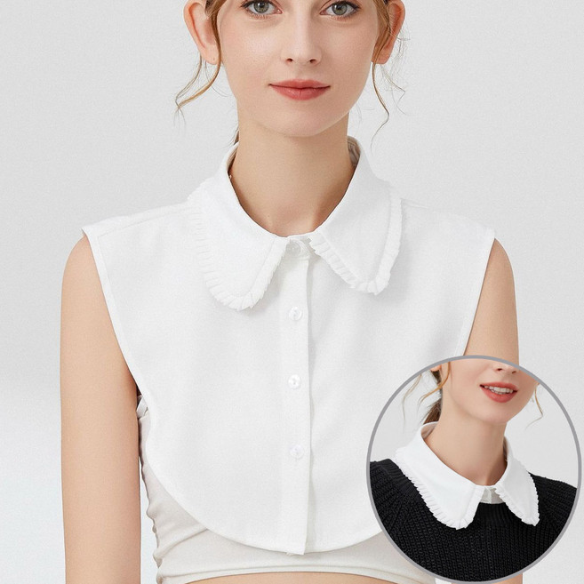 페이크 목폴라 공갈 공갈티 레어드 셔츠 카라 넥카라 목티 넥케이프 반폴라 목토시 가짜 목티 카라티 목폴라 넥워머