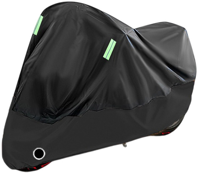 보이저 2XL 오토바이 방수커버 자전거 커버, 블랙(230*90*115cm)