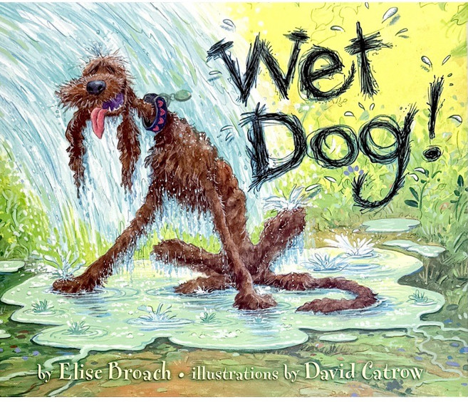 Wet Dog! 영어 그림책 동물 유머 여름 이야기 AR 3.3 유아 초등 영어원서