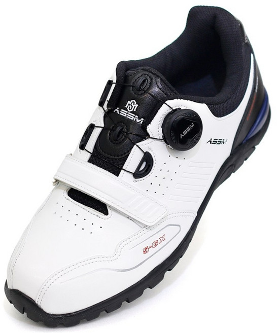 평페달 국내제작 남녀 자전거 신발 싸이클 운동화 ASSM 지엑스, 265, 화이트