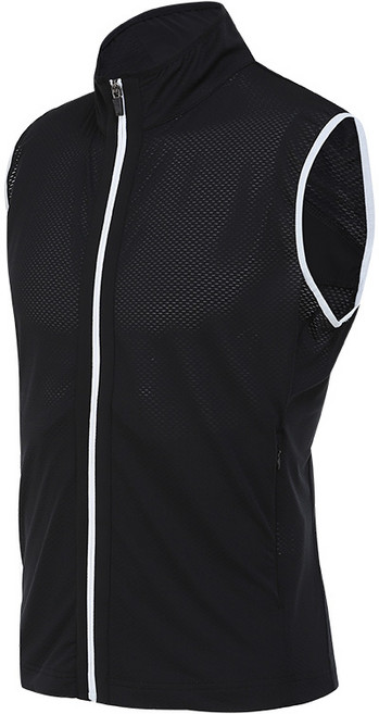 마스터베어 어반 쿨 V1 투어 매쉬 풀집업 남성 골프조끼 MB056