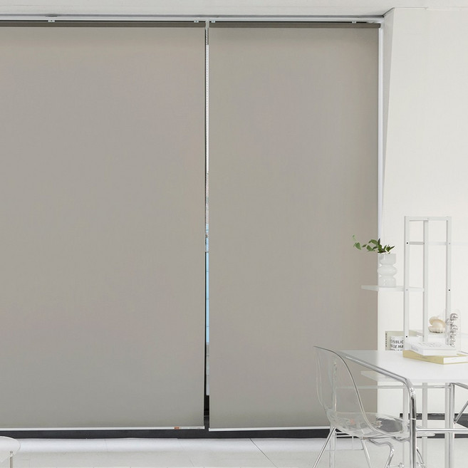 바이브하우스 소프트 무지 롤스크린