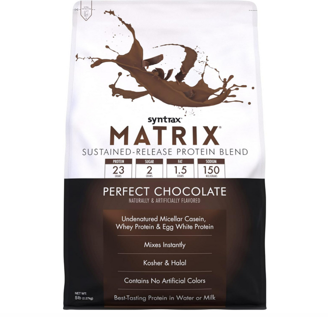 신트랙스 매트릭스 프로틴 단백질 퍼펙트초코 73서빙, 초콜릿맛 2.27kg, 1개, 2.27kg