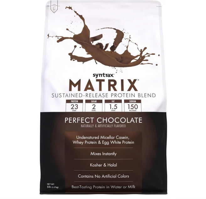 신트랙스 매트릭스 프로틴 단백질 퍼펙트초코 73서빙, 초콜릿맛 2.27kg, 1개, 2.27kg - 쿠팡