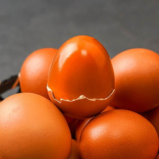 탱글한 맥반석 구운계란 반숙란 15구 30구 구운란, 03.맥반석 구운란 30구 대란, 1개