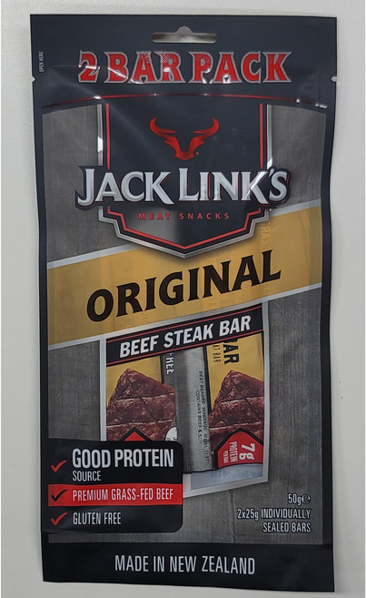 잭링크스 비프 스테이크 바 오리지널 (유통기한 2026.05.26), 50g, 4개