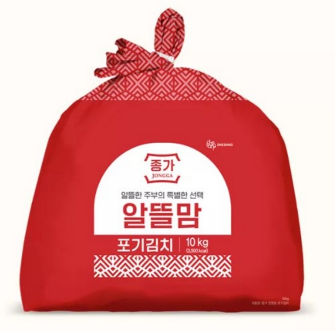 종가집 알뜰맘 포기김치 10kg 100% 국산, 1개