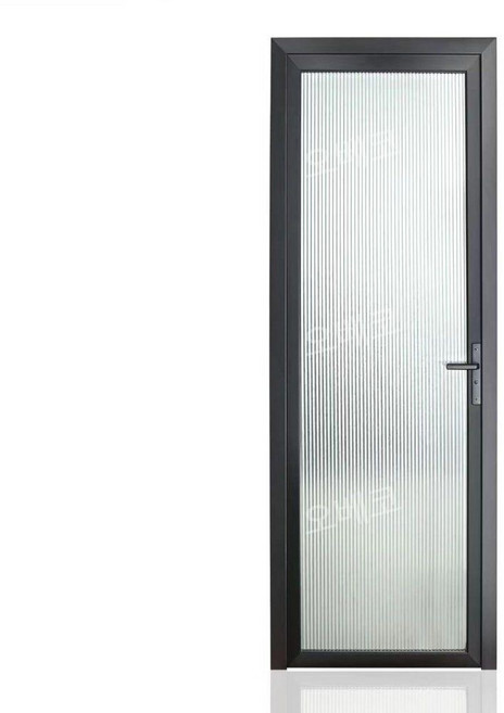 욕실유리문 알루미늄 화장실 터닝도어 주방 베란다 다용도실, 블랙 1.0T 69x200 오른쪽잠금, 1개