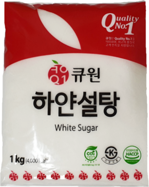 큐원 하얀설탕, 1kg, 10개