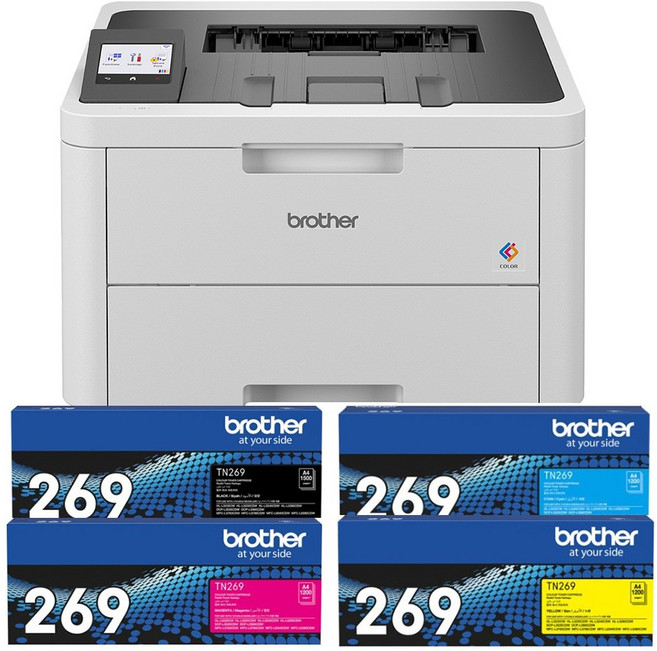 Brother HL-L3280CDW 商務彩色雷射印表機, 加購TN269四色1組