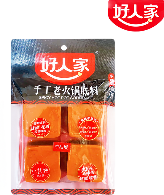 다원중국식품 중국 호인가우지수공조각훠궈 샤브소스, 360g, 1개