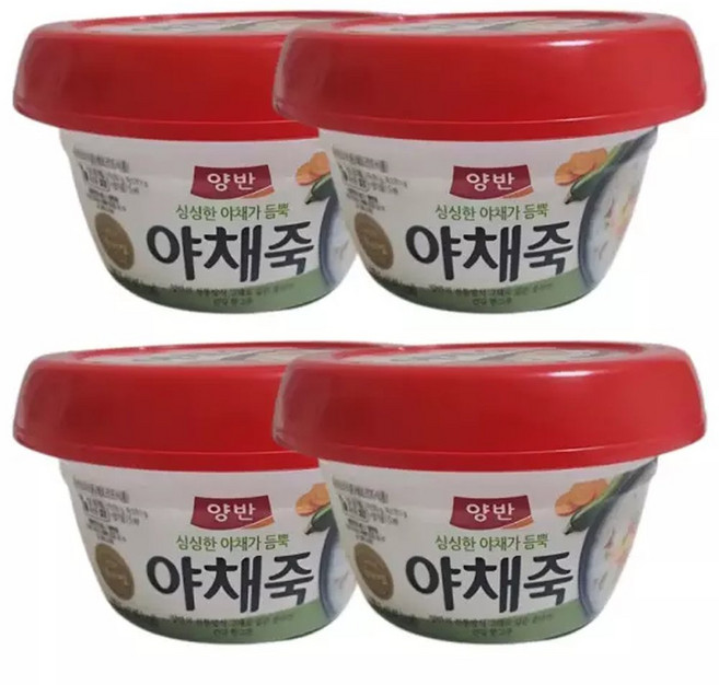 동원 양반 야채죽 287.5g 4개