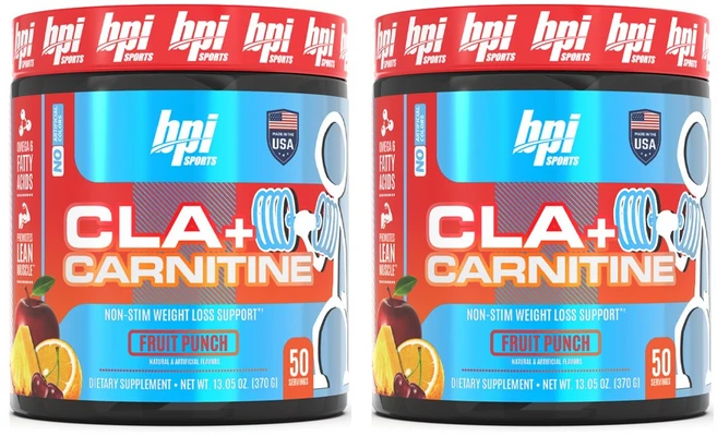 Bpi Sports CLA + 카르니틴 프루트 펀치, 2개, 350g - 쿠팡