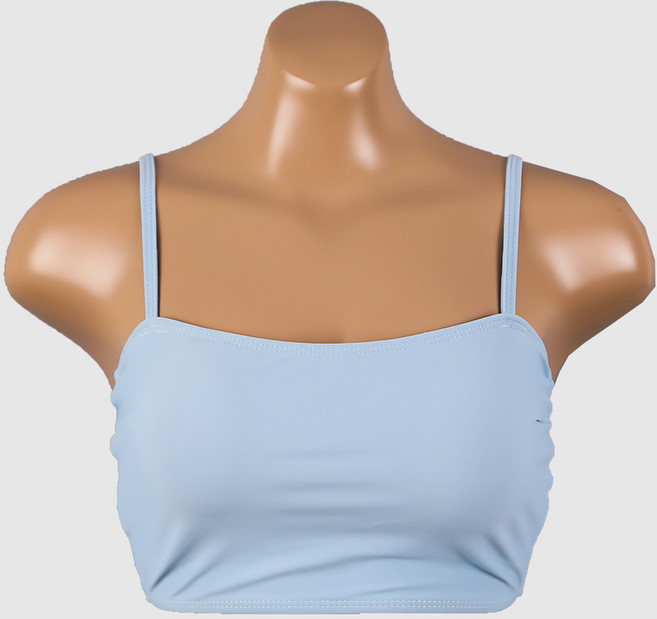 [비치팜]틸리 튜브 비키니 상의 탑 수영복 브라 빅사이즈, 스카이