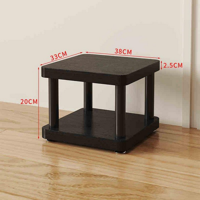 스피커 받침대 스탠드 우퍼 원목 Q990D 서라운드 앰프 선반, 20cm 20-E 38x33, 기본 색상