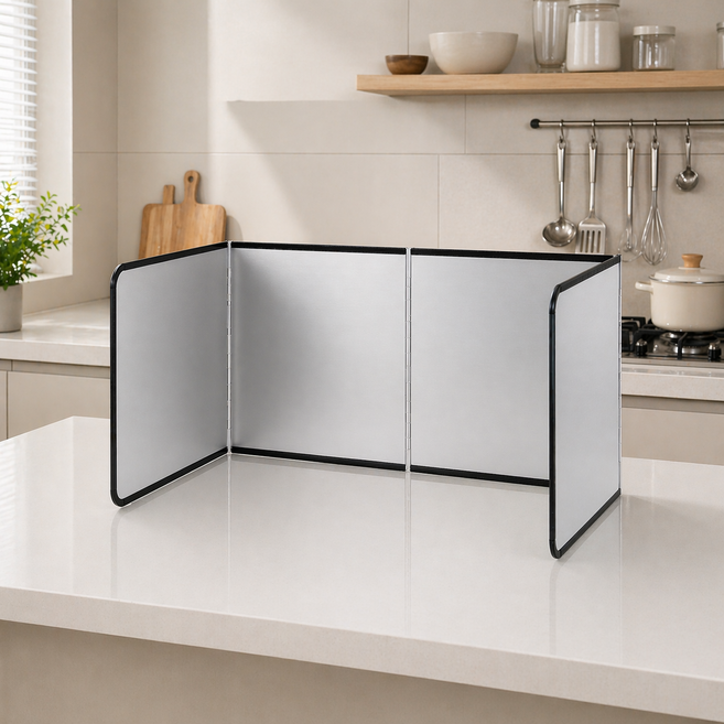 IL9 인덕션 올스텐 가림막 가스레인지 스텐가림막 가드, 1개