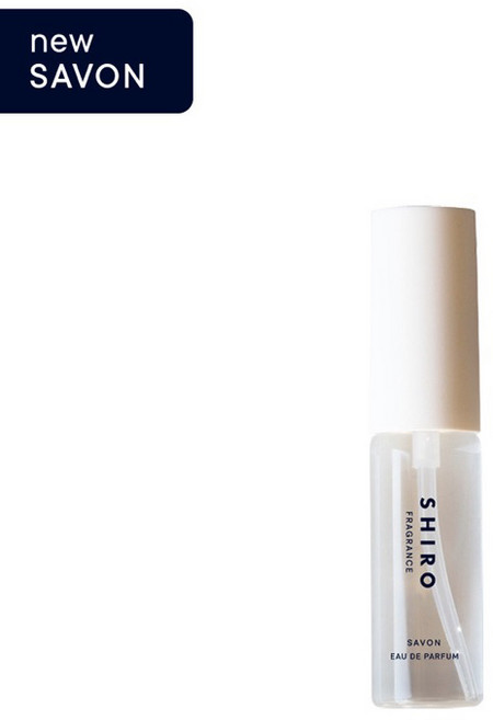 日本 SHIRO 淡香精 香水 10ml 多款香調 (皂香 白百合 白茶 伯爵茶 金木犀), 1個, 皂香（Savon),Shiro 10ml 香水