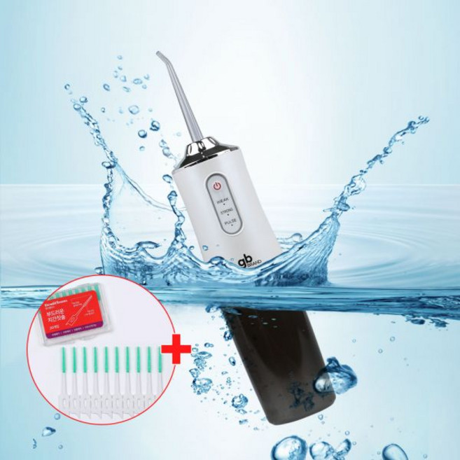 가성비가브랜드다 The 개운한 휴대용 구강세정기 / 치아 치간 세정기 수압조절 아쿠아 세척기