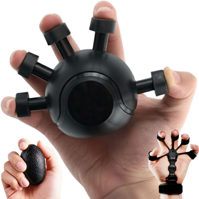 브라이프 스트롱핑거 풀스퀴즈 손가락 악력기, 1세트, 본품