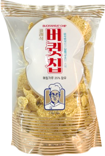 클래식 버큇칩 메밀과자, 280g, 1개