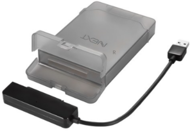 넥스트유 외장하드케이스 6.35cm NEXT-215U3, 0 / NEXT-215U3 1개, 1개