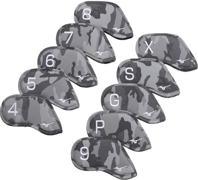 미즈노 골프 아이언 커버 세트 남녀공용, 카모