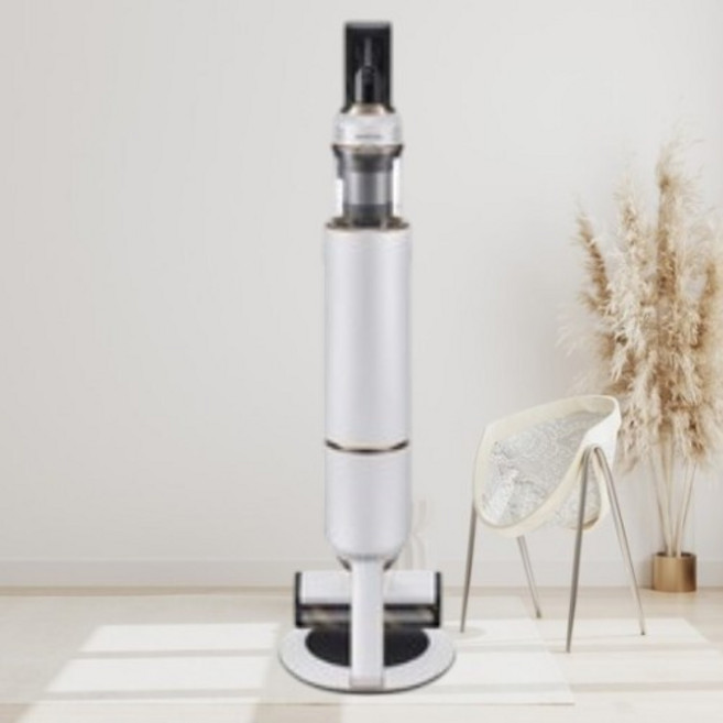 삼성전자 BESPOKE 제트 210W 무선청소기 자가설치, VS20A956A3W, 미스티화이트