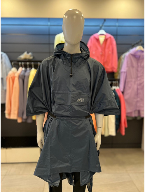 밀레 MILLET 남여공용 라이트 립 판초우의 MVSXE90100 / 판초우비 전용 파우치 증정 *본사 전국밀레매장A/S가능*, 틸 블루(68), 1개