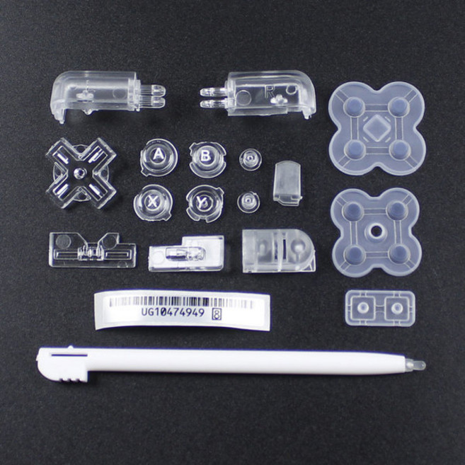 게임 콘솔 패드 크로스 키 버튼 교체 전도성 고무 스타일러스 펜, 1개, 12 Transparent