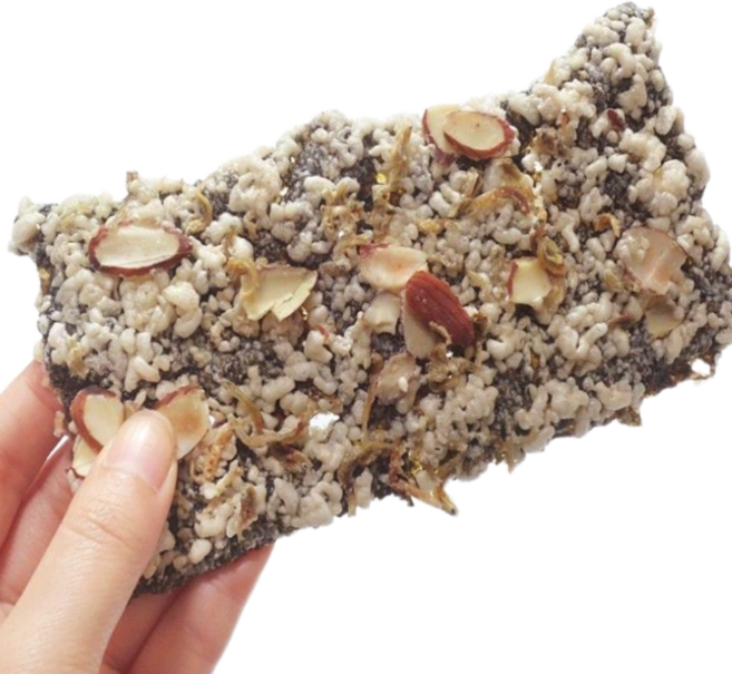 아몬드 멸치 부각 (무설탕) 남원 황소 김부각, 75g, 5개