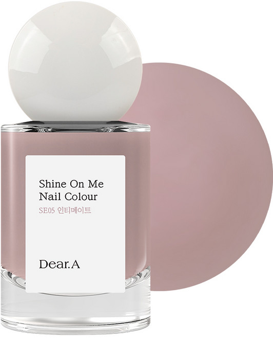 디어에이샤인 온 미 네일 컬러 택1, SE05 인티메이트, 11ml, 1개