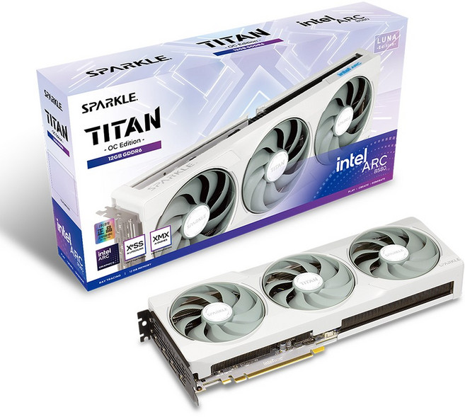 [SPARKLE] Arc B580 TITAN LUNA OC D6 12GB