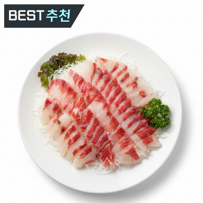 [초장포함] 보리 숭어회 통영 자연산, 1박스, 600g (자연산)