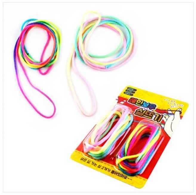 드 레인보우실뜨기 실뜨기, 1개