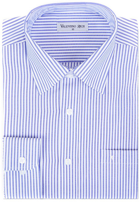 발렌티노리치 긴팔와이셔츠 일반핏 스트라이프 드레스셔츠 95~120사이즈