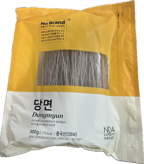 노브랜드 당면, 1개, 500g
